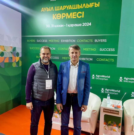 Приняли участие в выставке AgroWorld Kazakhstan 2024