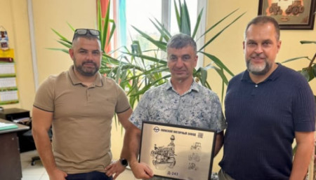 Сегодня встретились с нашим дилером ТОО "Машино-Тракторный Магазин в городе Петропавловск