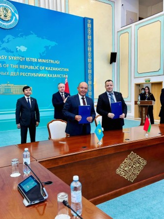 Подписание важных соглашений между Казахстаном и Беларусью